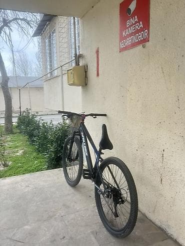 velos: MTB velosiped – FULLBIKE brendi - Çərçivə: yüngül alaşımlı, qara-mavi — 1