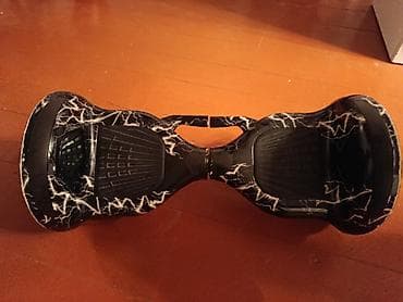 Özünü tarazlayan elektrikli skuter (hoverboard) - Dizayn: Qara rəng