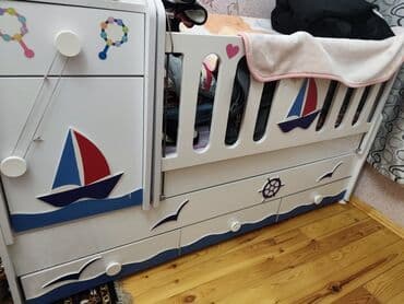 Детские односпальные кровати: Для мальчика, Колыбель — 2