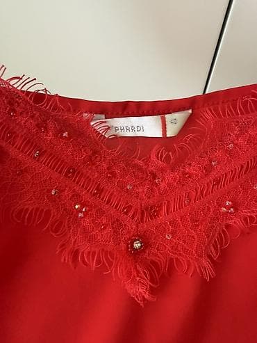 sabo 40: Brend: Phardi Model: Qadın atlas effektli camisole top Rəng — 2