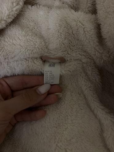 Детская одежда и обувь: H&M Uşaq üçün qışlı kombinezon - Rəng: toz gül (pudra) - — 5