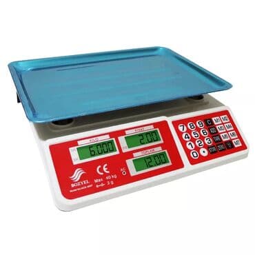 çəki: Elektron terezi 40kg marketlerde sexlerde obyektlerde meyve — 1