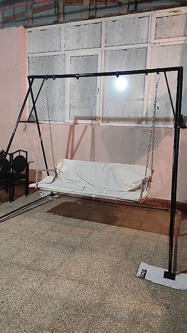 Divan-yelləncək, Zontiksiz, Metal — 2