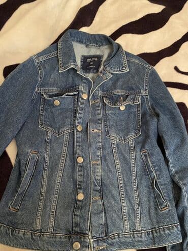 kişi üçün bej rəngli gödəkçələr: Cıns satılın sweatşirt qalıb — 2