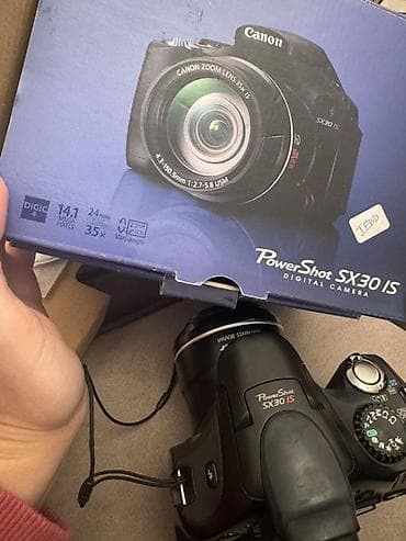 фотоаппарат canon powershot sx130 is: Canon PowerShot SX30 IS fotoaparatı - 35x optik zoomlu Canon Zoom — 5