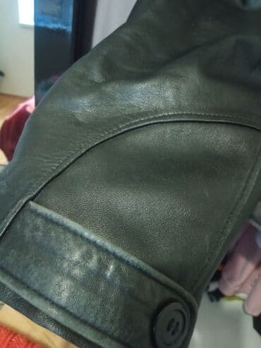 купить кожаную куртку в баку: Мужская куртка, Кожаная, Зимняя, Brioni, XL — 8