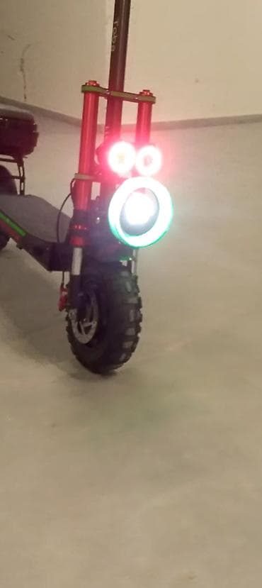 riders republic: Elektrik skuter – Toba markası - Güclü ikiqat ön amortizator sistemi — 5