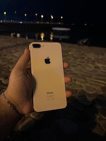 IPhone 8 Plus, 64 GB, Qızılı, Simsiz şarj