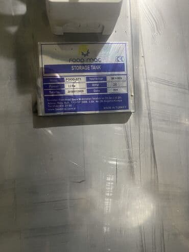 бак из нержавейки 2000 литров цена: Bak, Paslanmayan polad, 2500 l l, Yeni, Ünvandan götürmə — 5