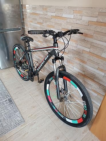 velosipedlər ucuz: İşlənmiş Şəhər velosipedi Velocruz, 26", sürətlərin sayı: 32, Ünvandan götürmə, Ödənişli çatdırılma, Rayonlara çatdırılma — 10