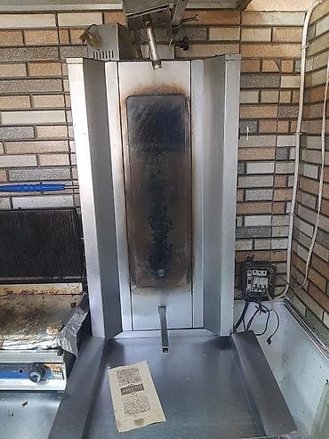 irşad electronics toster: Doner/kebab şişi üçün peç – vertikal qril - Yanacaq: qaz (üst hissədə — 2