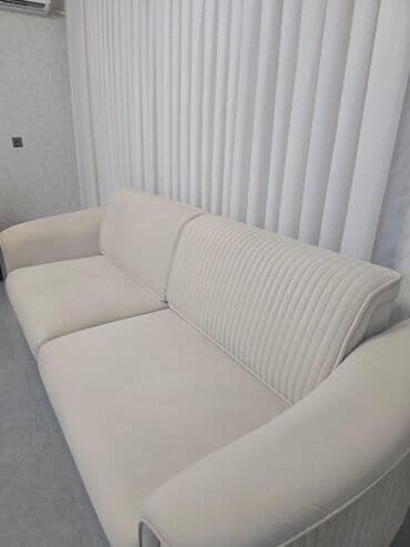 диван в стиле лофт: Диван, Нераскладной, Без подьемного механизма, Велюровая ткань — 6