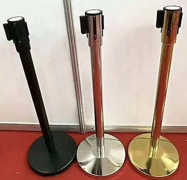 Məkan ayırmaq və növbə idarəetməsi üçün metal baryer dirəkləri