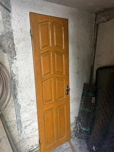 Taxta otaq qapıları dəsti - Material: təbii ağac (laklı səth)