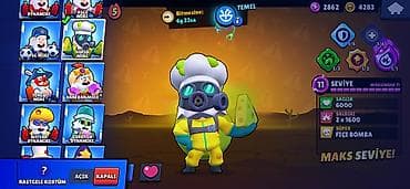 saat bataryası: Brawl Stars hesabı – yüksək səviyyəli və zəngin kontentli demək olar — 9