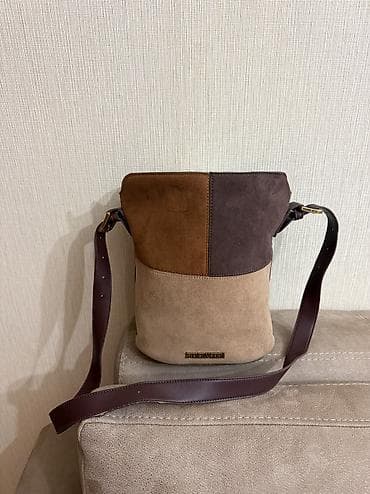 Çantalar: Qadın çanta dəsti – 4 fərqli model 1) Tünd albalı rəngli crossbody: - — 10