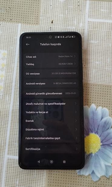 Problemsiz telefondur, ustada olmayıb zaryatka əla saxlayır, 128 — 3
