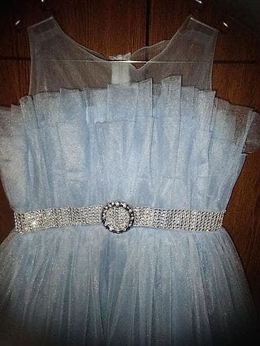 toy donlari 2024: İlk növbədə qeyd edək ki, paltar 1 dəfəgeyinili. Mavi rəngdə şifon/til — 5