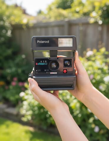 Polaroid 636 Closeup ani şəklçəkmə fotoaparatı - Model: Polaroid 636