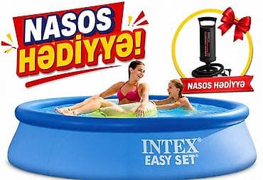 Elektron Nasos Hediyye. Intex 2.44 × 0.61 m şişmə hovuz 🌊 Yay lalafo.az -da Elektron Nasos Hediyye. Intex 2.44 × 0.61 m şişmə hovuz 🌊 Yay
