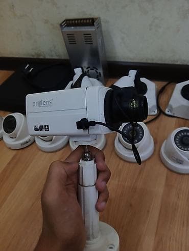 Prolens Təhlükəsizlik kameraları və DVR sistemi və mərkəzi qida bloku — 10