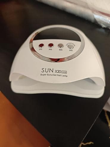 SUN X20 Max – Super Sunuvled Dırnaq Lampası - Gellak və gel