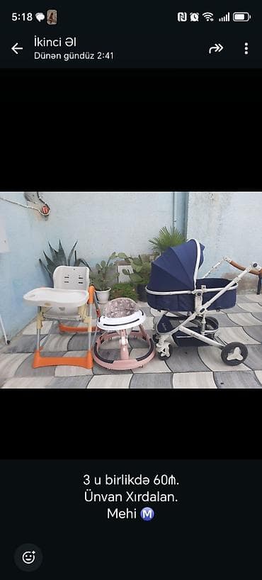 xalca usaq: Çıxarılmayan beşikli araba, Bebeto — 1