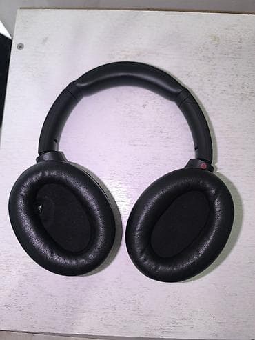 kalonka ucuz: Sony WH-1000XM4 simsiz qulaqlıq - Rəng: qara - Qulaqüstü, yumşaq — 1