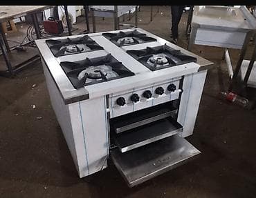 mini pec: Professional qaz plitələri – restoran, kafe və istehsal mətbəxləri — 4