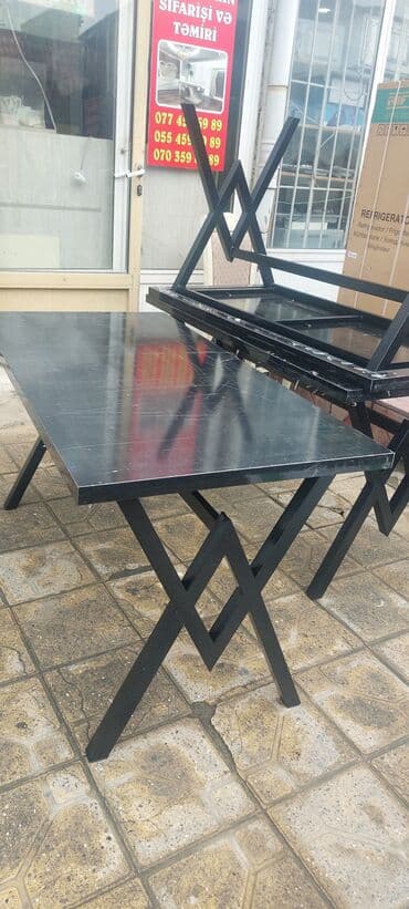 Yeni, Açılmayan, Laminat, Kvadrat masa