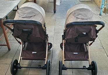 bej bodiklər: Uşaq arabası “Baby angene” – 2 ədəd (eyni model, eyni rəng) — 9