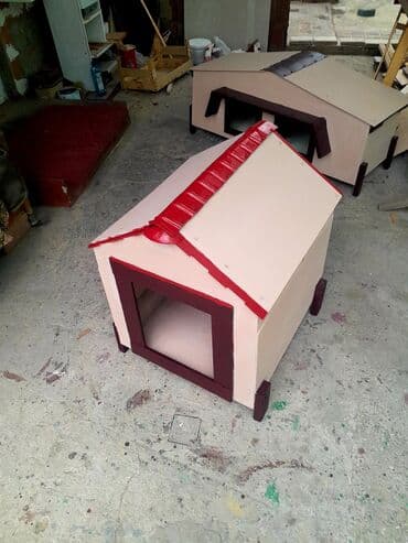 вольеры для маленьких собак: Домик дла средой маленкий собак . водоустойчмй . с заказом тожже — 4