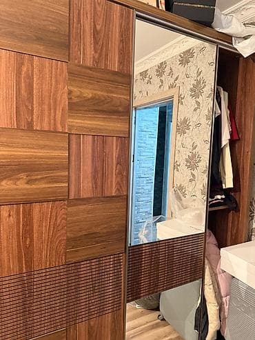 ucuz dehliz mebelleri: Təknəfərlik çarpayı, Dolab, Termo, 2 tumba, Türkiyə, İşlənmiş — 4