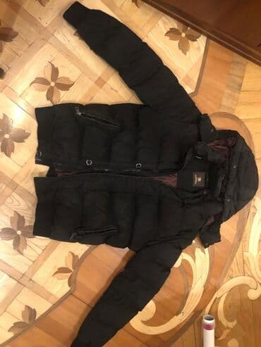 бордовые мужские куртки: Qara rəngli kişilər üçün qış gödəkçəsi - Model: qabarıq (puxovik — 1