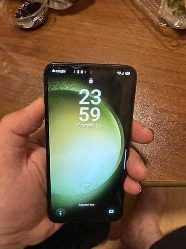 15 pro mac: Samsung Galaxy S23, 256 GB, rəng - Qara, Barmaq izi — 1