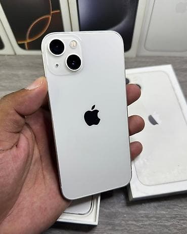 redmi telefonları: IPhone 13, 128 GB, Ağ, Zəmanət, Kredit, Simsiz şarj — 2