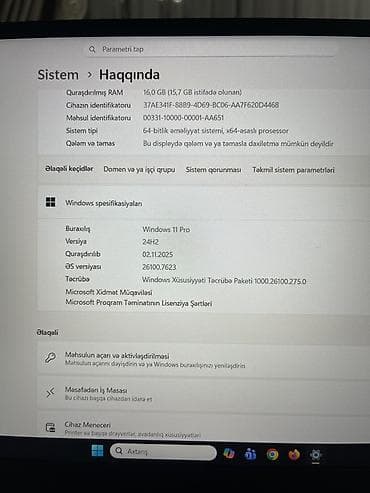 asus klaviatura: ASUS TUF Gaming F15 noutbuku - Model: ASUS TUF Gaming F15 (şəkillərdə — 6