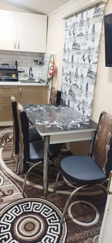 mətbəx stol: Mətbəx üçün, Yeni, Açılan, Dördbucaq masa, 4 stul — 15