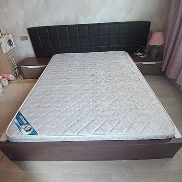 kravatlarin satisi: İkinəfərlik çarpayı, Dolab, Termo, 2 tumba, Yeni — 5