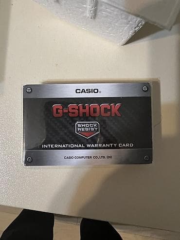 palto kisi ucun: Yeni, Qol saatı, G-Shock, rəng - Qara — 5