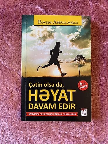Məhsul: Kitab – “Həyat Davam Edir: Çətin Olsa da” Müəllif: Rövşən