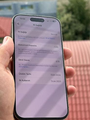 redmi 8 pro: IPhone 16 Pro, 256 GB, Desert Titanium, Zəmanət — 9