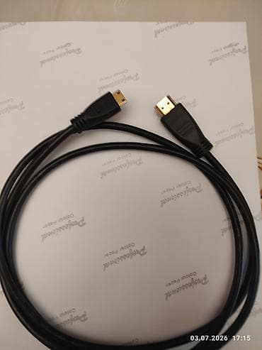 ventilator mini: Mini HDMI-dən HDMI-yə kabel - Qoşulma ucları: 1 x Mini HDMI (Type C) — 4
