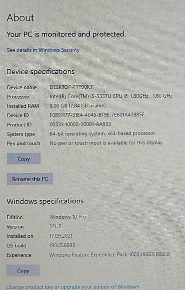 notebook lenovo: Lenovo ThinkPad S431 noutbuk Xüsusiyyətlər: - Model: ThinkPad S431 — 9