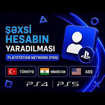 sony dvd: 🎮👤 PlayStation Network (PSN) şəxsi hesabının yaradılması PS4 və PS5 — 1