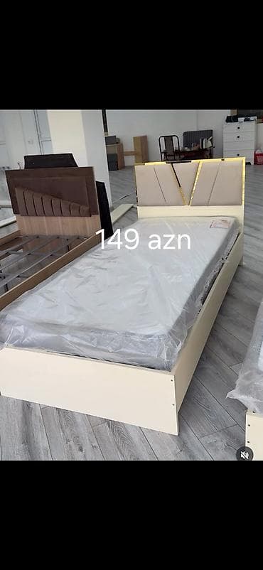 mini masa: Tək nəfərlik çarpayı – 149 AZN - Material: MDF/LDSP korpus - Rəng — 1