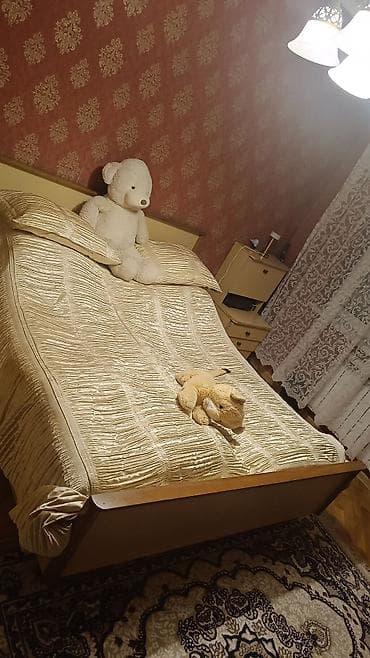 2 təknəfərlik çarpayı, Dolab, 2 tumba, İşlənmiş lalafo.az -da 2 təknəfərlik çarpayı, Dolab, 2 tumba, İşlənmiş