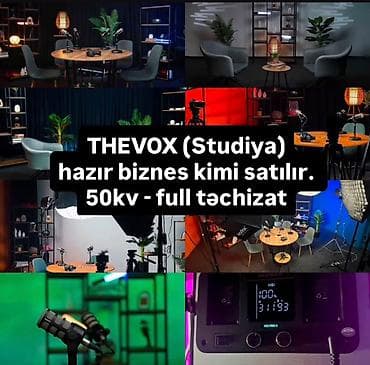 THEVOX – tam təchizatlı kontent studiyası - Hazır biznes kimi