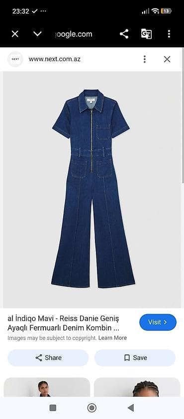 Tulum, Zara, XL, rəng - Mavi — 2