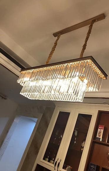 xurcun unvan: Çılçıraq, 10 və daha çox lampa, Xrustal — 1